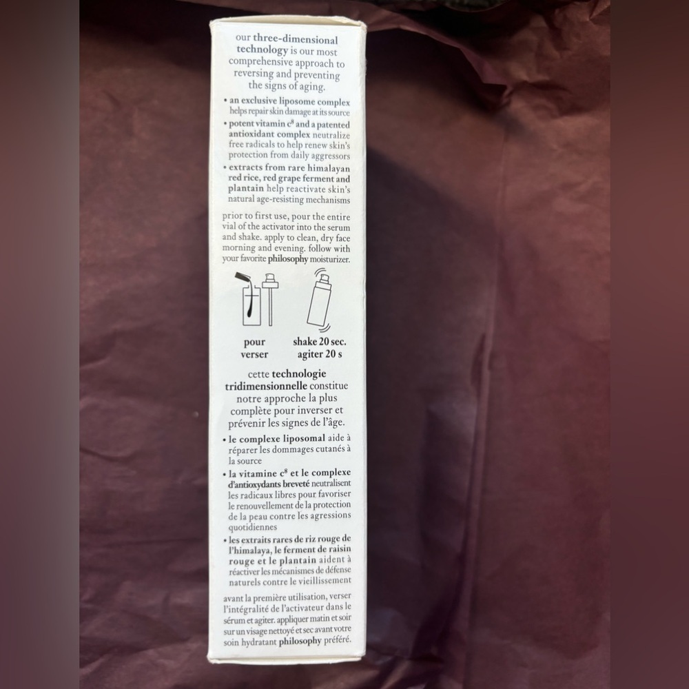 Authentic Philosophy “Time in a Bottle 100% in-control brand new! - Picture 4 of 7